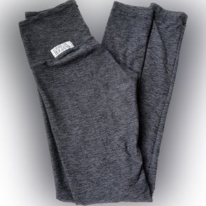 Elisabetta Rogiani Charcoal Gray Butter Leggings - size XS